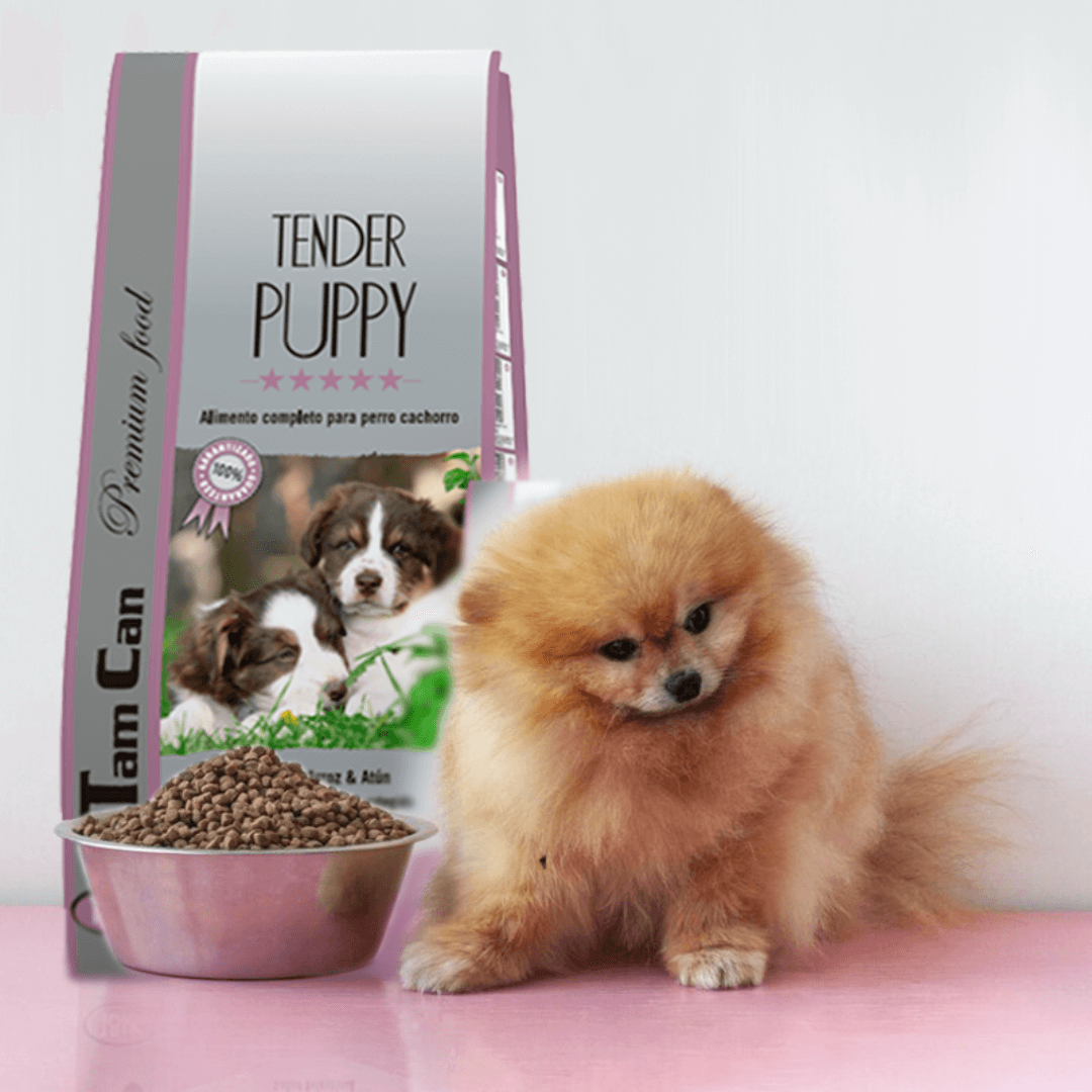 Chiot pour les croquettes Tender Puppy Carasco Pet Food