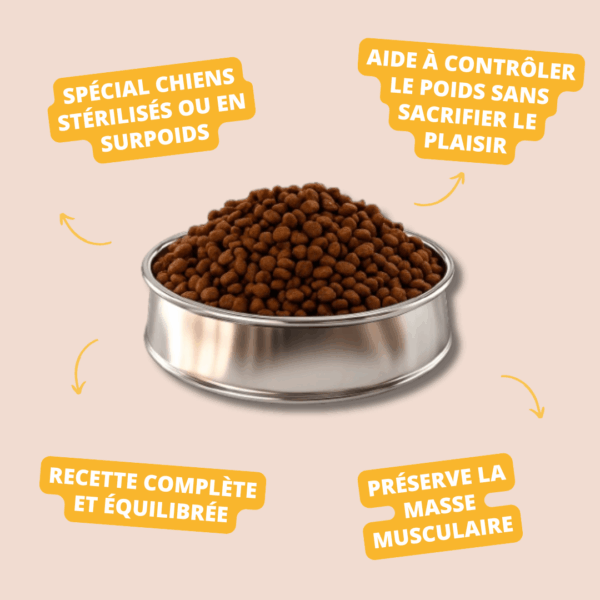 Visuel informatif des croquettes ADULT LIGHT-STERILISED Carasco Pet Food