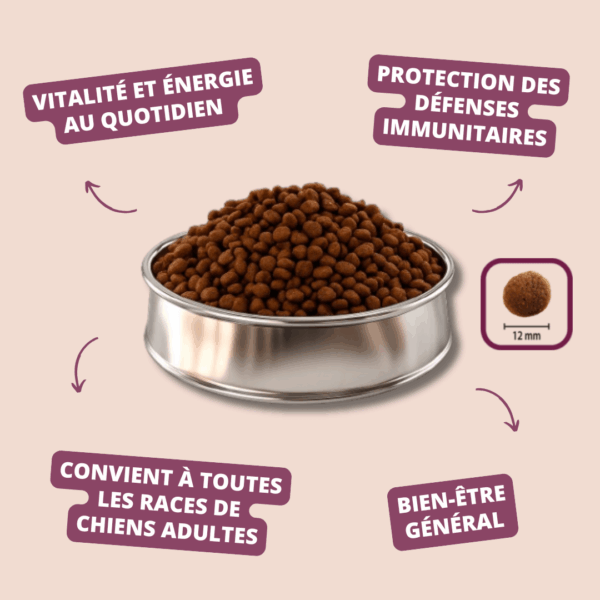 Visuel informatif des croquettes Select Pro Adult Carasco Pet Food