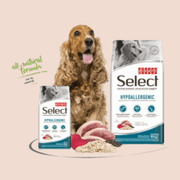 Chiens pour les croquettes Diet Hypoallergenic Carasco Pet Food
